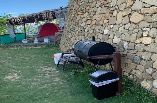 Camping Tent Mirador Santiago BBQ